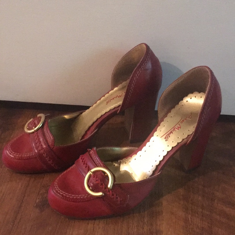 Red high heels